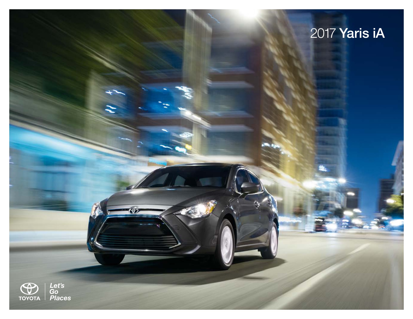 2017 Toyota Yaris iA Brochure